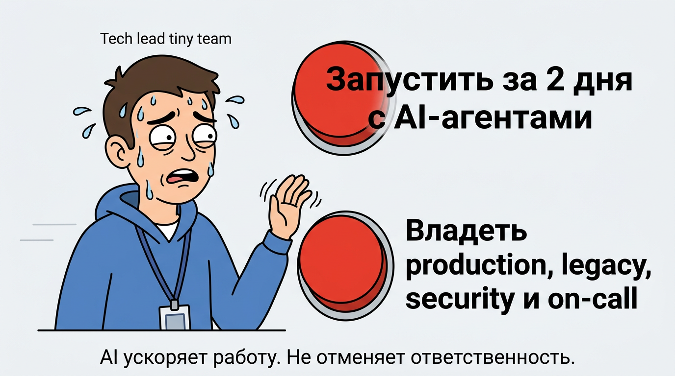 Два стресс-теста для маленькой AI-native команды